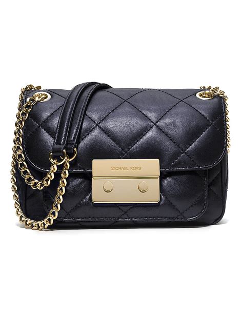 michael kors sloan quilted small|Sloan Small Quilted Leather Crossbody Bag .